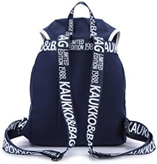 CHADA Casual Canvas Multiple Functions Cute Style Street All-matc Backpack Blue