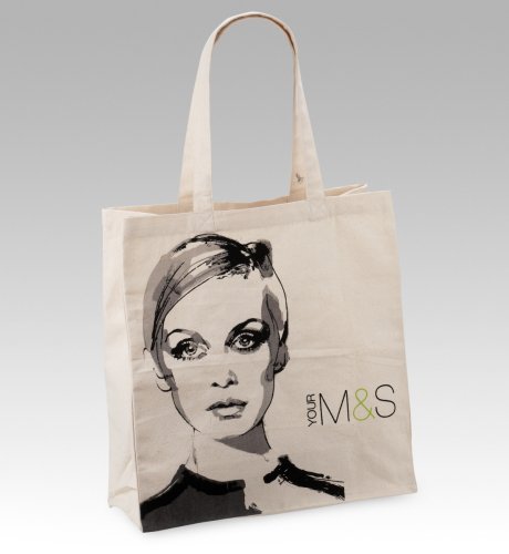 image :Organic Cotton Twiggy Eco Shopper