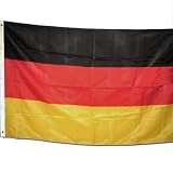 Deutschland Fahne mit �sen - 90 x 150 cm - 
