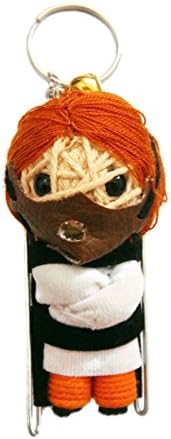 Hannibal Lecter from Silene of the Lambs Voodoo String Doll Keyring Keychain (A-64)