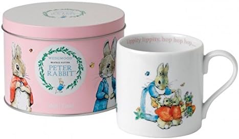 Peter Rabbit Pink Mug In A Tin