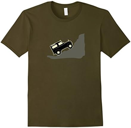 Men's Landrover Drawing T Shirt - Multiple Colors, Styles &amp; Sizes XL Olive