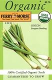 Search : Ferry-Morse 3083 Organic Onion Seeds, Evergreen Bunching (2.2 Gram Packet)