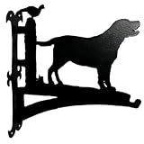 Labrador With Pheasant Hanging Basket Bracket