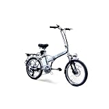 EWheels - Electric Folding Bicycle - EW-450 - Silver
