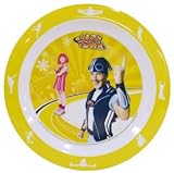 Official LazyTown Classic Melamine Wide Rimmed Plate