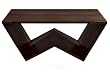 Umbra Mimosa Coffee Table with Built-In Storage, Espresso Finish