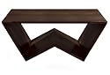 Umbra Mimosa Coffee Table with Built-In Storage, Designed by Matt Carr, Espresso Finish