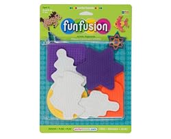 Perler Fun Fusion Bead Pegboards 7/Pkg-Holiday