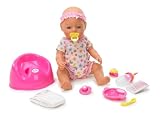 MGA Zapf Baby Born Doll with Potty White
