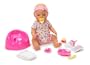 MGA Zapf Baby Born Doll with Potty Pink