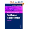 Einf�hrung in die Phonetik (de Gruyter Studienbuch)