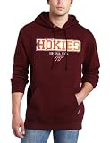 CI Sport NCAA Virginia Tech Hokies Triton Hooded Sweatshirt, Dark Maroon, Medium