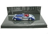 Review Minichamps  / Diecast Model Horch 855 Special Roadster (1938) in Silver and Blue (1:43 scale)