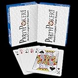 New Trademark Party Poker Casino Playing Cards Plastic Coating Easy To Clea ....