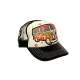 Hippy Camper Van Print Mesh Cap
