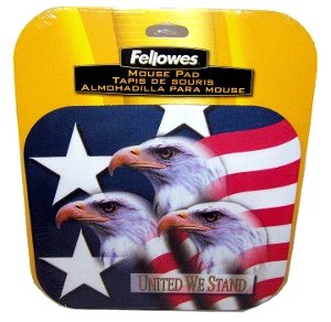 FELLOWES 58739 American Flag and Liberty Mouse Pad