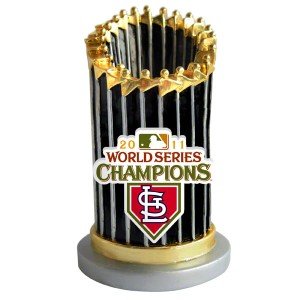 St. Louis Cardinals 2011 World Series Champions Trophy Paperweight