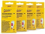 Canon Compatible Black & Color Ink Cartridges - 4 Pack - BCI-24 (2 BCI24B & 2 BCI24C) for Canon: iP1500 / i250 / i320 / i350 / i455 / S300 / S330...