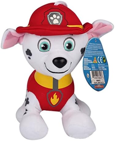 12cm Cute Dogs Toy Puppy Patrol Plush Toy Gift for Children Action Puppy Kids Toys Stuffed Action-packed Pup juguetes -- Marshall
