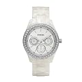 Fossil Stella Resin Watch - Pearlized White