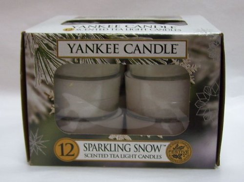 Sparkling Snow - Yankee Candle Box of 12 Tea 