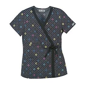 Scrubs - Cherokee Body Nadia Contrast Mock Wrap Scrub