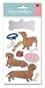 Jolees  Boutique Le Grande Dimensional Stickers, Dachshund