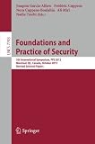 Foundations and practice of security : 5th International Symposium, FPS 2012, Montreal, QC, Canada, October 25-26, 2012, Revised selected papers