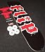 Search : Flip (CPX4008) Team HKD Series 7.75-Inch Full Size Complete Skateboard (Black)