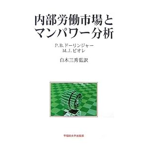 内部労働市場とマンパワー分析 内部労働市場とマンパワー分析