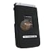 Clip-on Rubber Coated Case for Nokia N75, Black