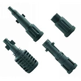 Universal adapter set for Bosch accessories to fit any pressure washer