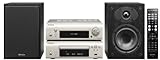 Denon D-F109 Stereo Kompaktanlage (CD, UKW-Tuner, 2x 65 Watt, USB) premium silber/schwarz