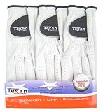 Texan Classics LADY Golf Gloves 3 Pack White