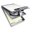 Form Holder, w/ 2 Storage Trays, 8-1/2"x12", Aluminum