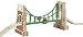 Thomas And Friends Wooden Railway - Collapsing Sodor Suspension Bridge