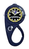 NFL Kids' RV0076 Baltimore Ravens "All Star" Black Clip-On Watch