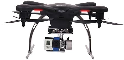 EHang Ghost GPS RC Quadcopter with HD Camera MobilePhone Control Gimbal supports Gopro Cam|Easy for Beginner for Android Device Black (Chrismas Gift)