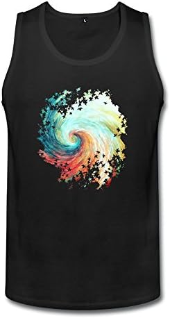 Youdefuzhuang Maple Leaf Art Medium Men T-shirt Vest