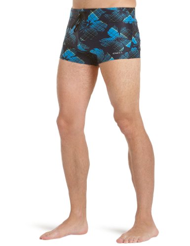 O\'Neill Herren Badehose PM Floater Tights, blue aop w/ yellow, XXL, 203410 Preisvergleich