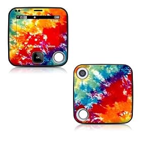 Tie Dyed Design Decal Skin Sticker for the Nokia Twist 7705 Cell Phone