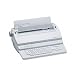 Typewriter, Business Class, 4-Typing Pitches, 2-Line Correction Memory, Gray BRTEM530