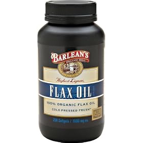 Barlean's Organic Oils High Lignan Flax Oil, 250 Count, 12oz Bottle