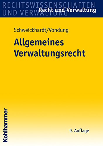 Allgemeines Verwaltungsrecht (Recht und Verwaltung) (German Edition)