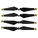 2 pairs propellers blades(Composite Hub, Black with Yellow Stripes)for DJI phantom3 CX-20
