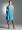 David's Bridal Short Strapless Pleated Dress in Crinkle Chiffon Style 83362, Malibu, 4