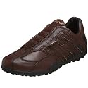 Geox Men's Winter Snake Slip on Sneaker,Medium Brown,45 EU (US Men's 12 M)