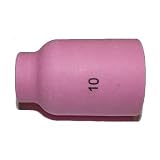 2 TIG Welding Torch Alumina Ceramic Large Diameter Gas Lens 53N88 #10 for Torch 17, 18 and 26