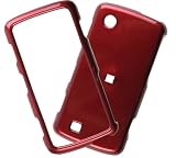 LG  Chocolate Touch Hard Plastic Snap On Case (Red)